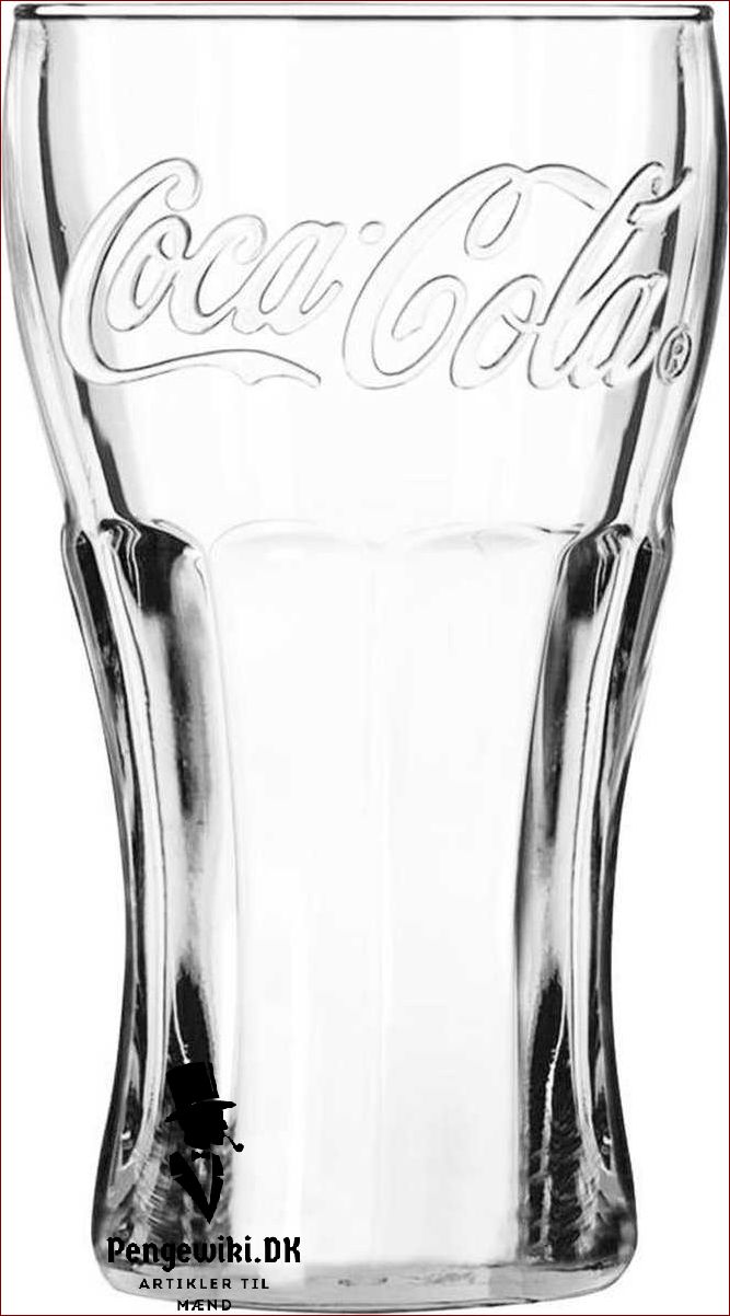 Find de mest stilfulde Coca cola glas