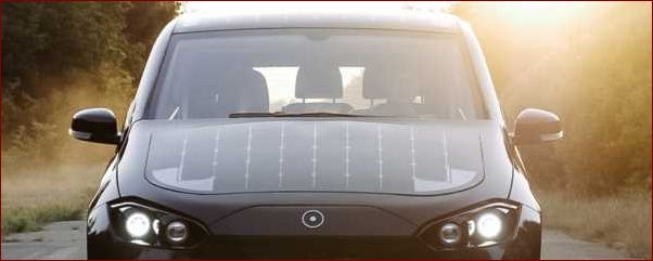 Elbil med solceller på taget Få mere energi og spar penge med solcellebiler
