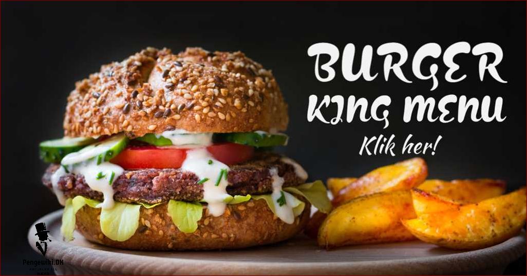 Prisvariationer mellem forskellige Burger King restauranter