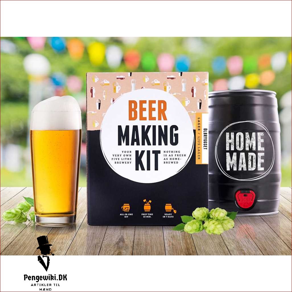 Del din hjemmebryggede øl med venner og familie
