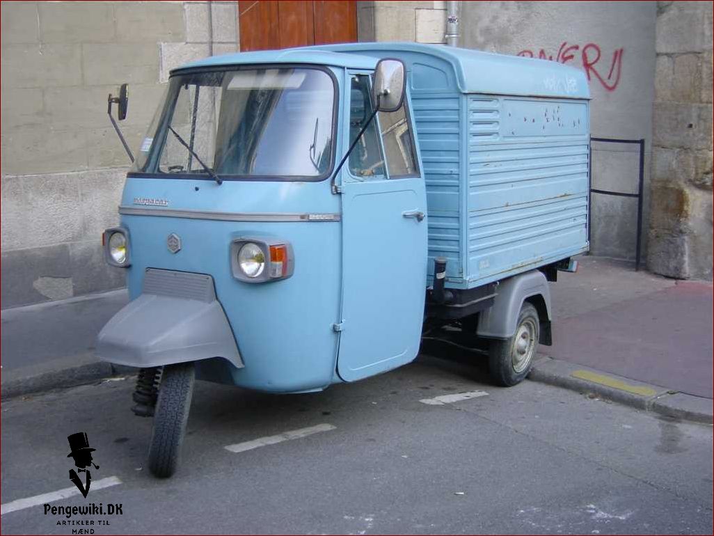 Piaggio ape - alt du behøver at vide om denne ikoniske trehjulede italienske varevogn