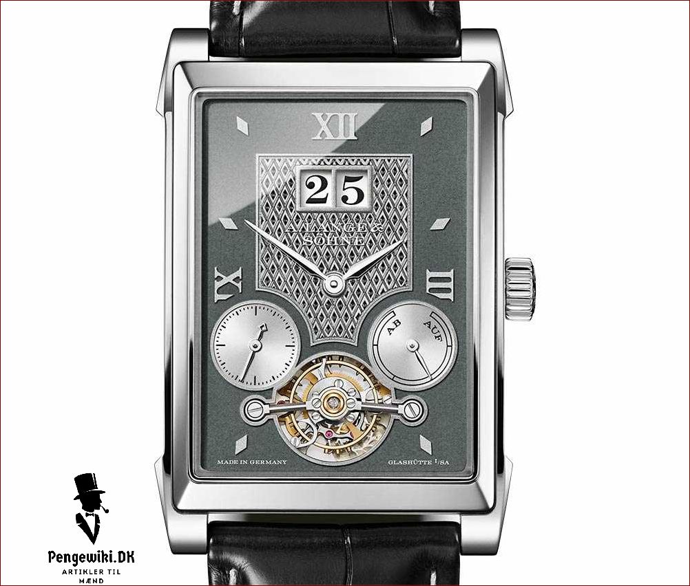 A. Lange & Söhne: Luksusur til den moderne mand