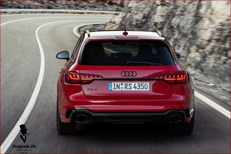 Audi rs4 avant - Få oplysninger om specifikationer, ydeevne og priser