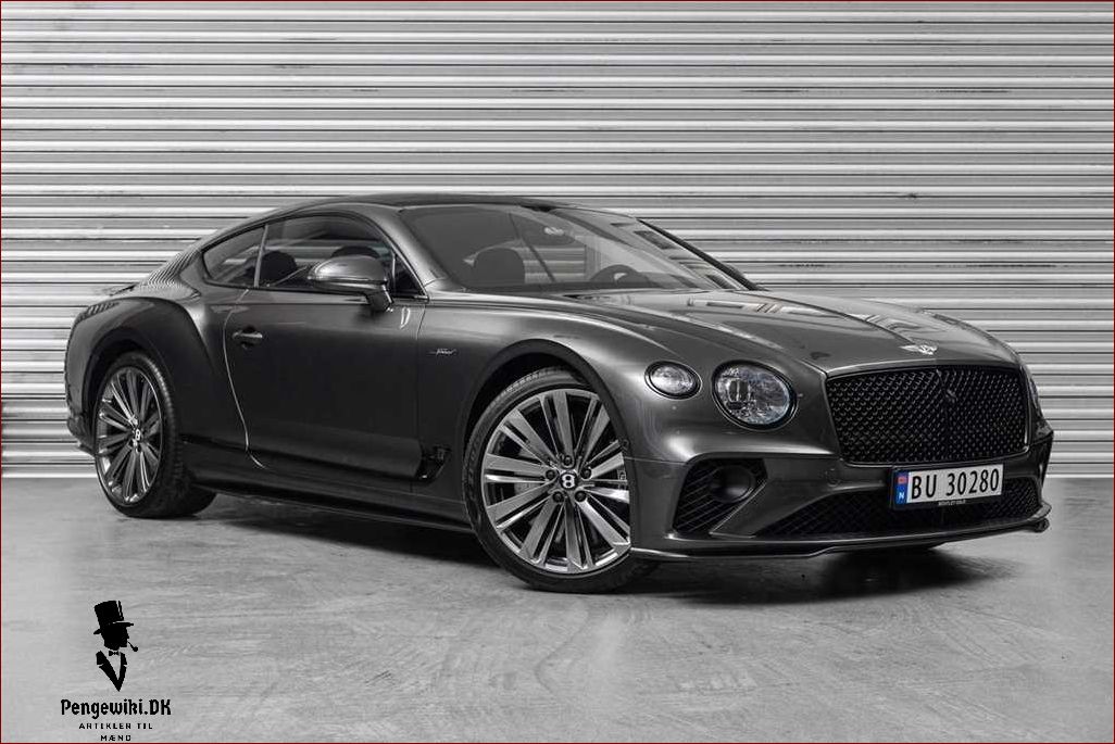 Bentley continental gt - Luksusbil med uovertruffen ydeevne | Få enestående køreoplevelse