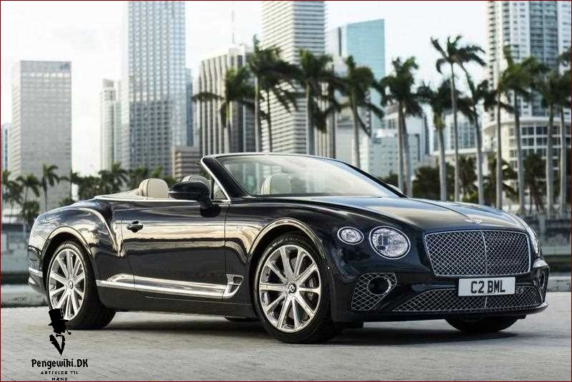Bentley Continental pris - Find den bedste pris på Bentley Continental