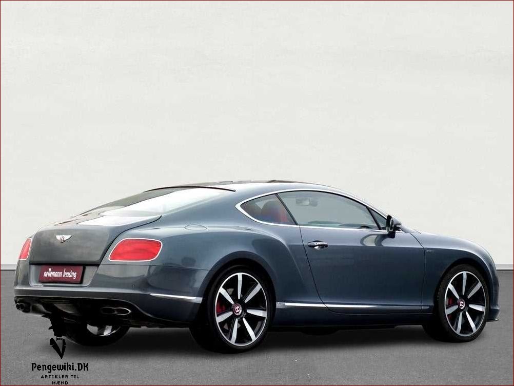 Bentley danmark - Find din drømmebil i Danmark