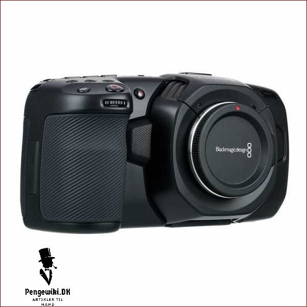Blackmagic pocket cinema camera 4k - Køb den bedste kamera til filmproduktion