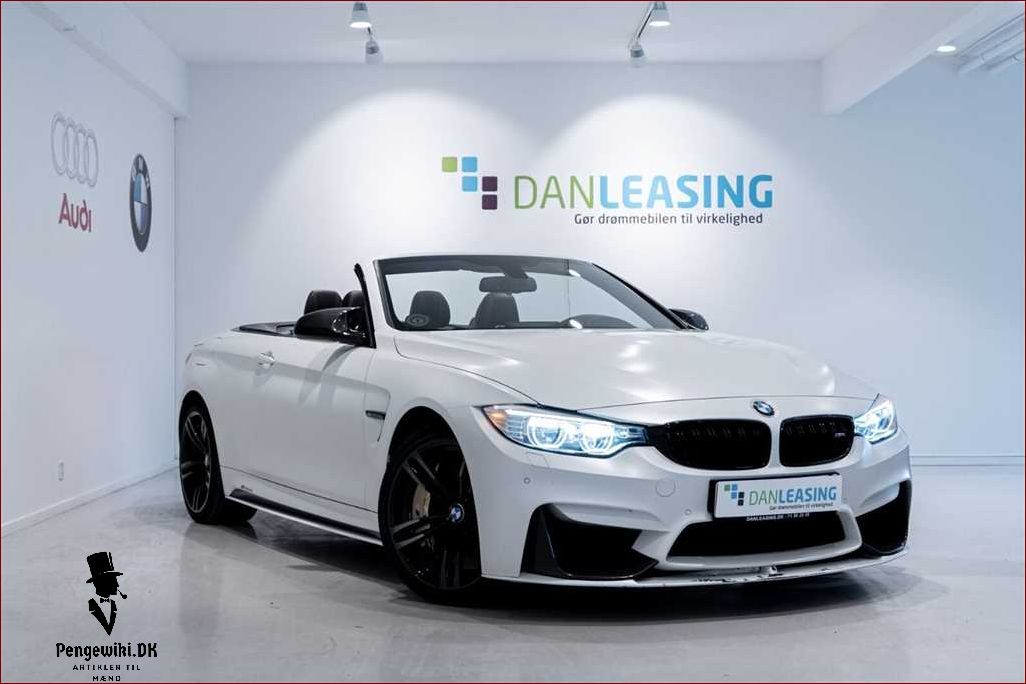 Bmw m4 cabriolet - Køb din drømmebil hos os