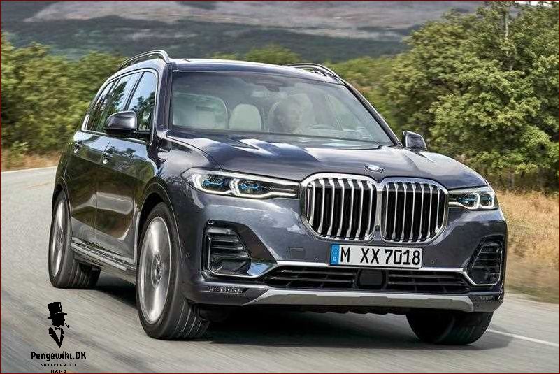 Bmw x7 Oplev luksus og kraft i den ikoniske SUV