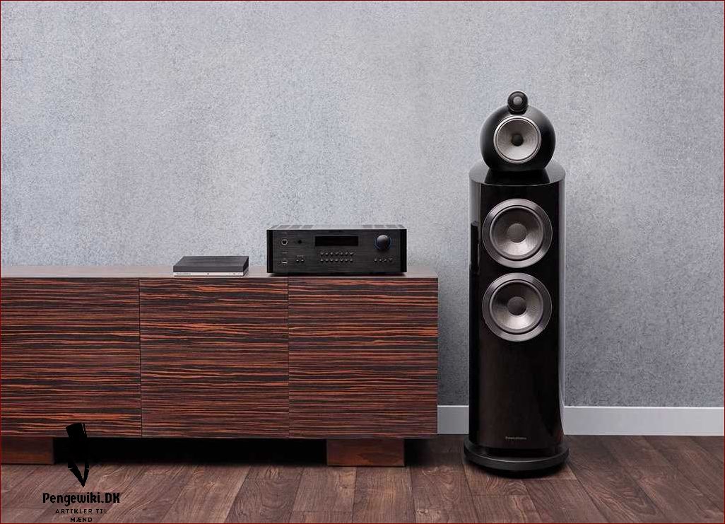 Bowers & Wilkins højttaler - Oplev den ultimative lydkvalitet
