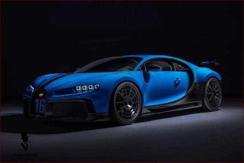 Bugatti Chiron Pur Sport - Den ultimative luksusbil med ekstrem ydeevne