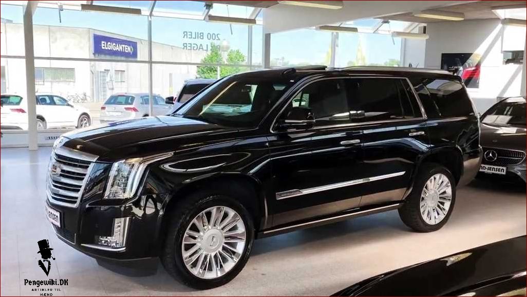 Cadillac Escalade til salg - Find din drømmebil hos os