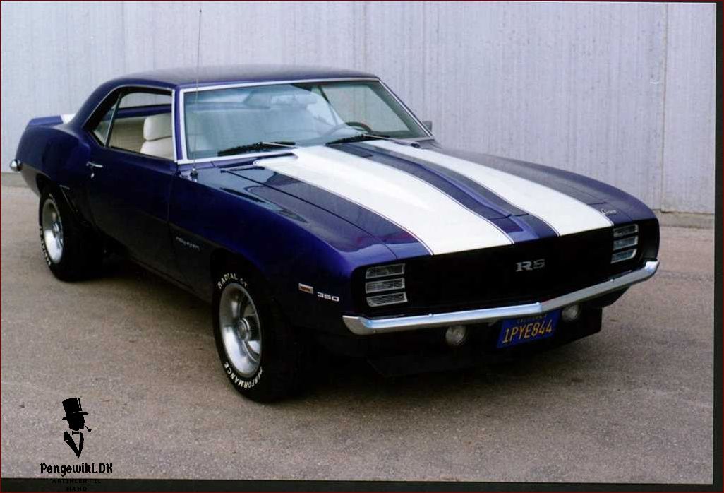 Camaro 1969 - En tidløs klassiker fra Chevrolet