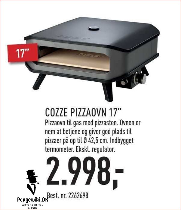 Med Cozze pizzaovn 17 tilbud