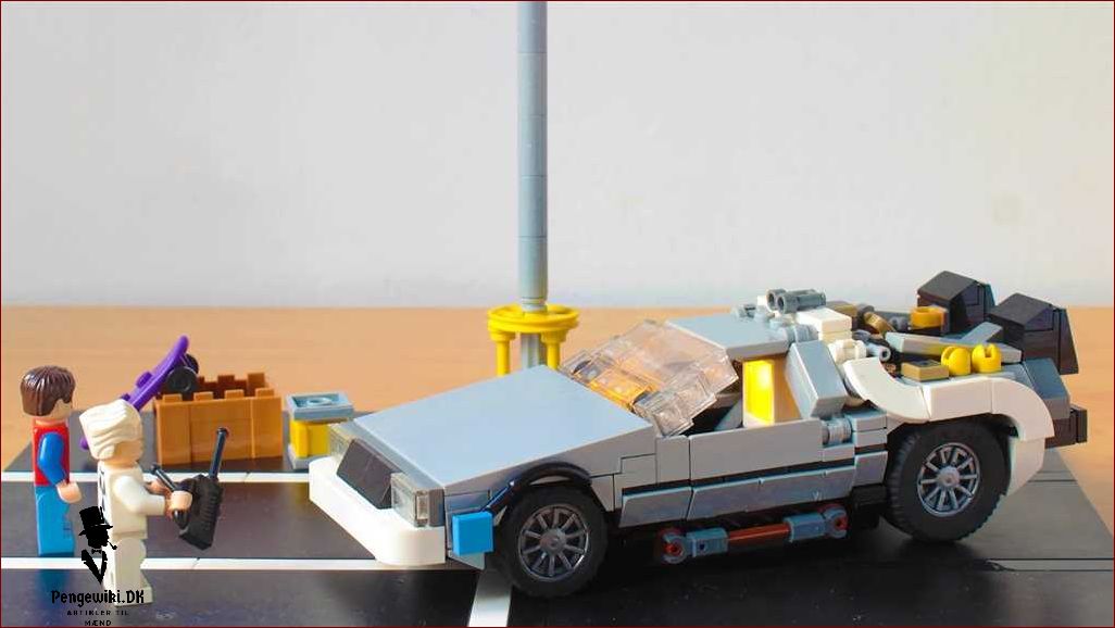 Delorean lego - Byg din egen tidsløse lego-kreation