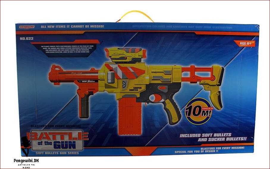 Elektrisk nerf gun - den bedste måde at skyde med stil | DinNerf.dk