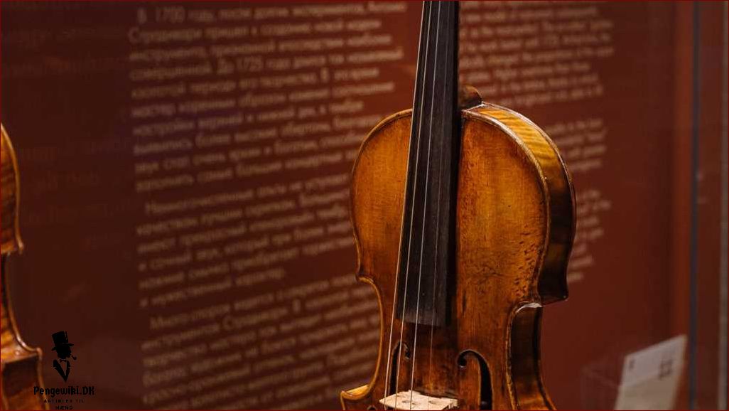 En Stradivarius Lær alt om denne legendariske violin
