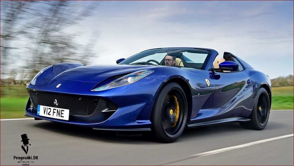Ferrari 812 gts - Oplev kraften og elegance af den nye Ferrari 812 gts