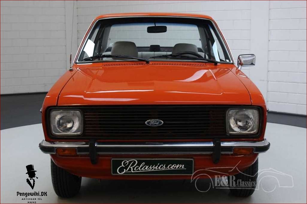 Ford Escort mk2 - Find den perfekte klassikerbil hos os