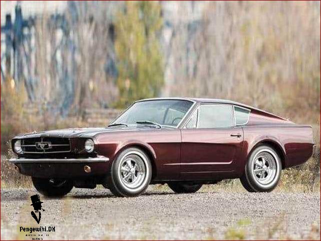 Ford Mustang 1967 - En ikonisk bil fra det 20. århundrede
