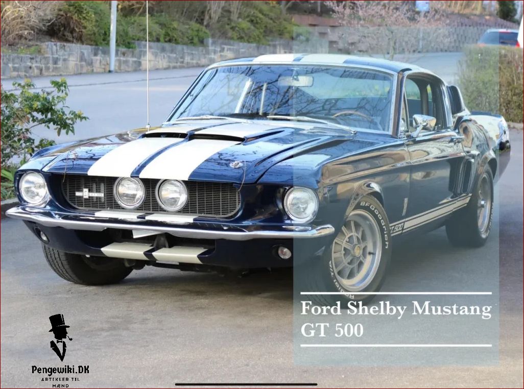 Ford Mustang GT500 Shelby 1967 pris - Find den bedste pris på en klassisk bil | Køb en ikonisk bil fra 1967