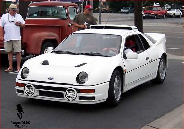 Ford rs200 - Hurtig og kraftfuld rallybil fra Ford