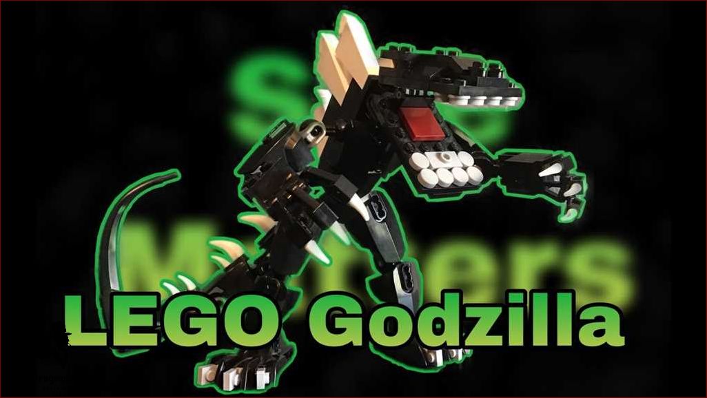 Godzilla lego - Byg din egen kæmpemæssige monsterlego