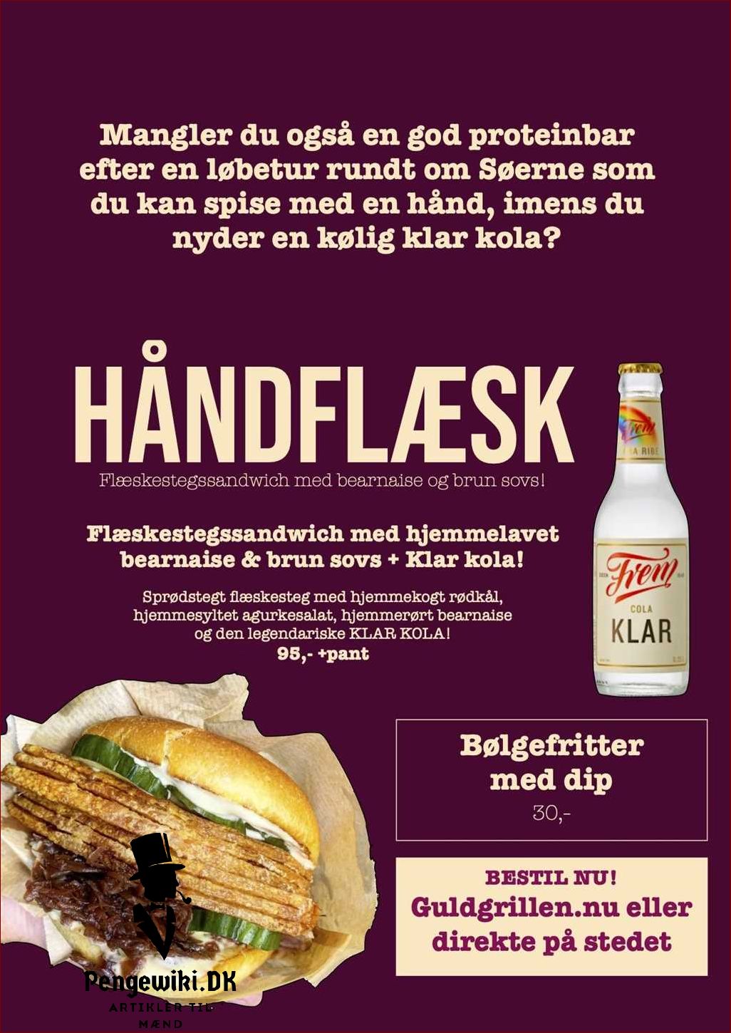 Guldgrillen menu - Se vores lækre udvalg af retter på Guldgrillen