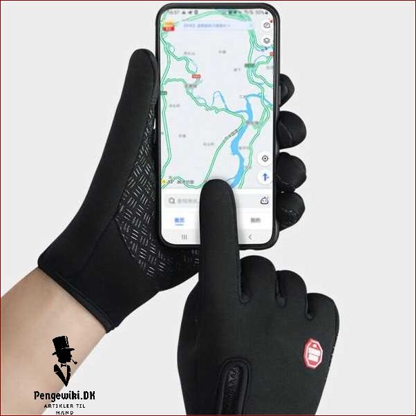 Handsker med touch - Hold dine hænder varme og brug din touchscreen