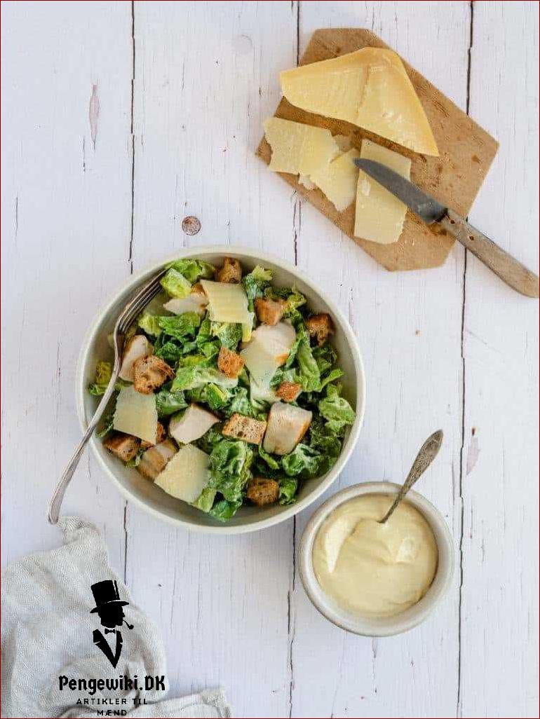 Hjemmelavet kylling Caesar - opskrift og trin for trin vejledning