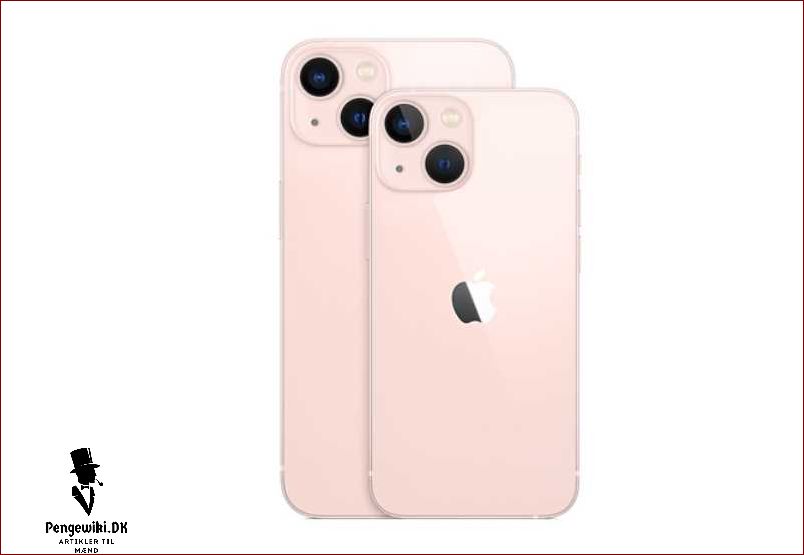 Iphone 13 eller 13 pro - Sammenligning og forskelle