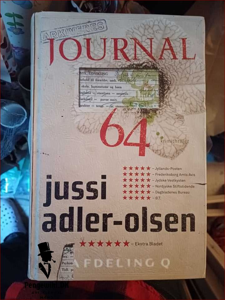Journal 64 - Spændende krimiroman af Jussi Adler-Olsen