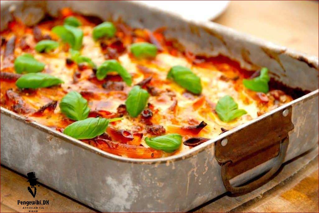 Knorr lasagne opskrift - Lækker og nem opskrift på lasagne med Knorr