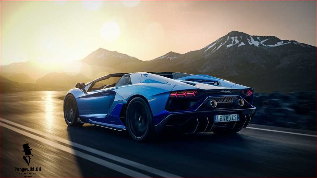 Få den bedste pris på Lamborghini Aventador
