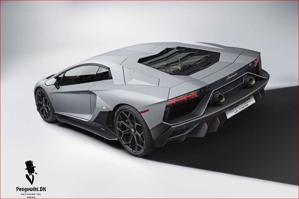 Lamborghini Aventador SV - Oplev den ultimative ydeevne og stil