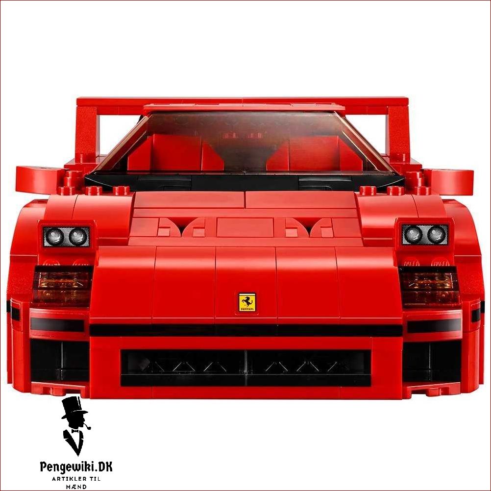Lego ferrari f40 - Byg og oplev den ikoniske sportsvogn