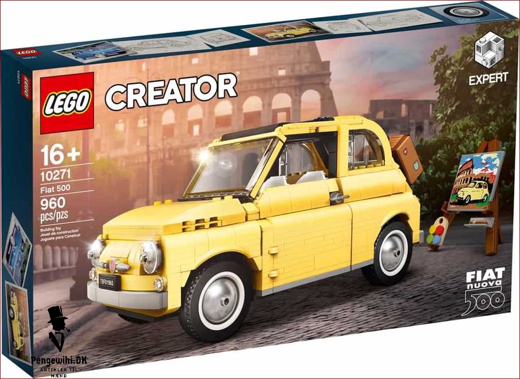 Lego Fiat 500 - Byg og leg med den ikoniske bil | Køb nu hos os!