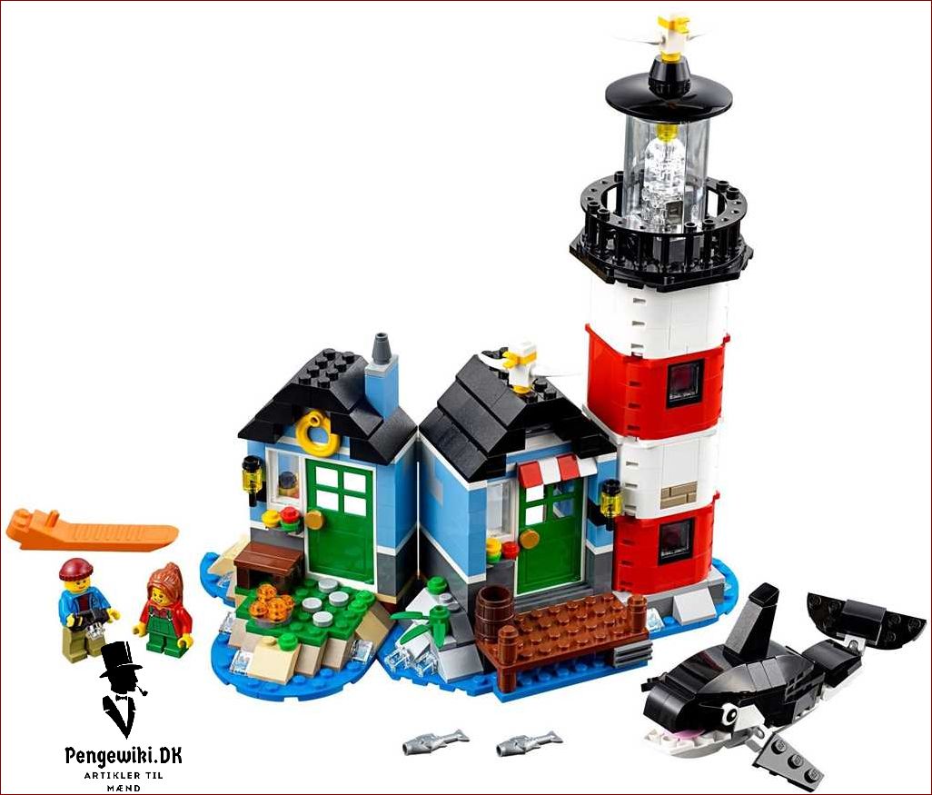 Lego fyrtårn - Byg og leg med det ikoniske legetøj