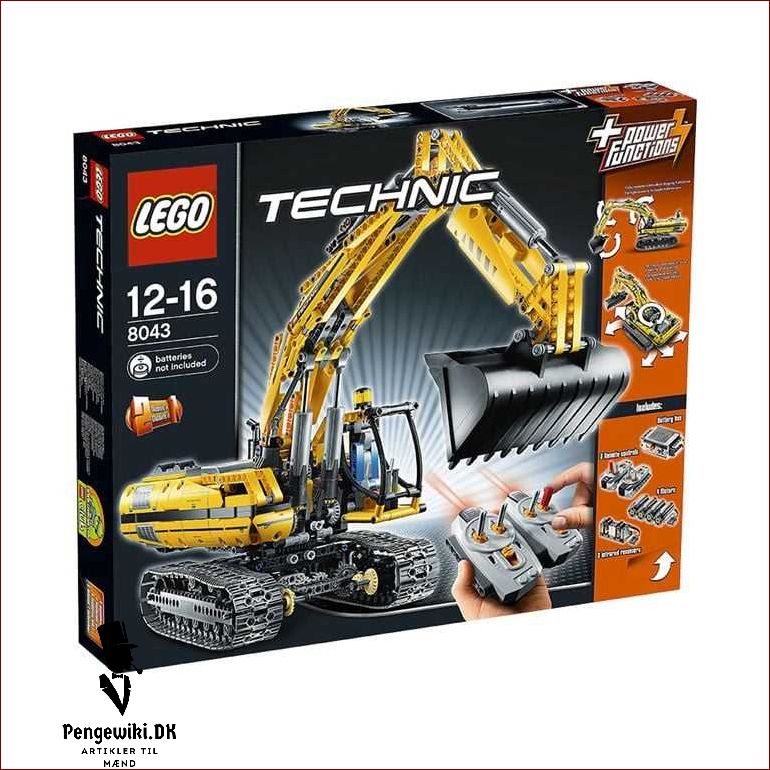 Lego gravemaskine - Byg og grav med lego