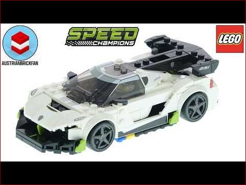 Lego Koenigsegg - Byggeblokke til bilentusiaster