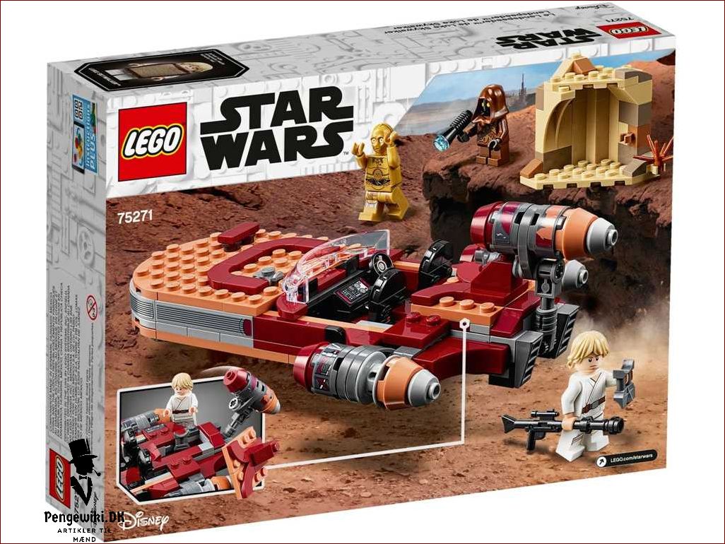 Lego landspeeder - Byggeinstruktioner og inspiration til LEGO Star Wars landspeeder | LEGO Danmark