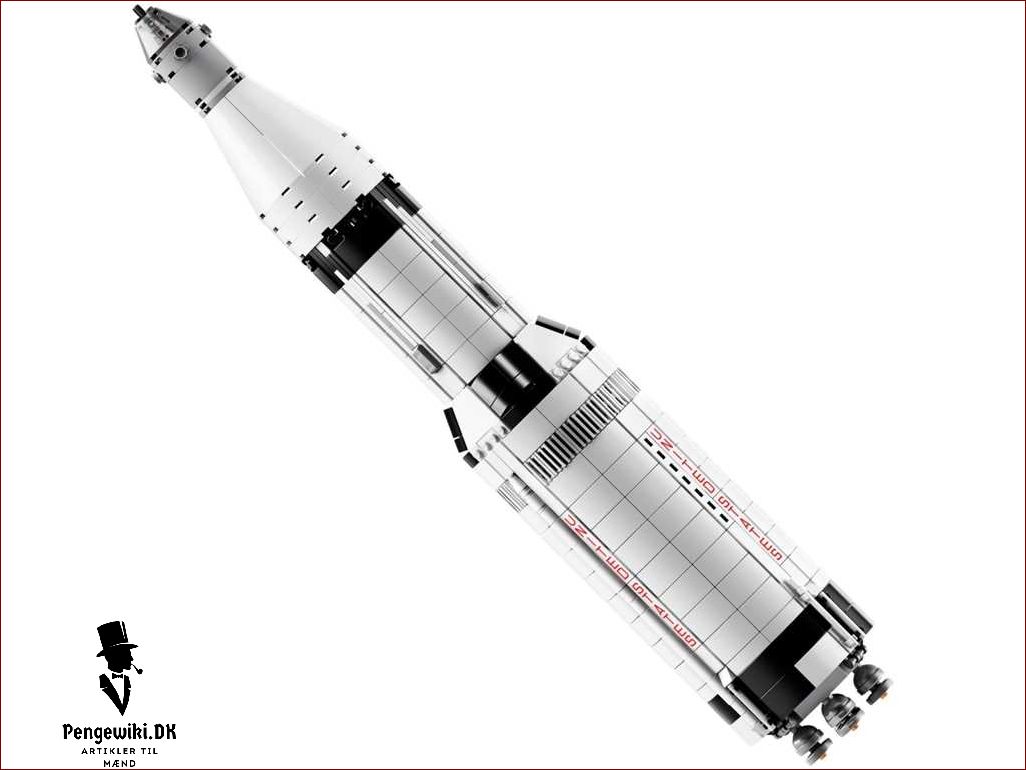 Lego saturn v - Byg og udforsk en imponerende rumraket | Sæt verden i brand med Lego