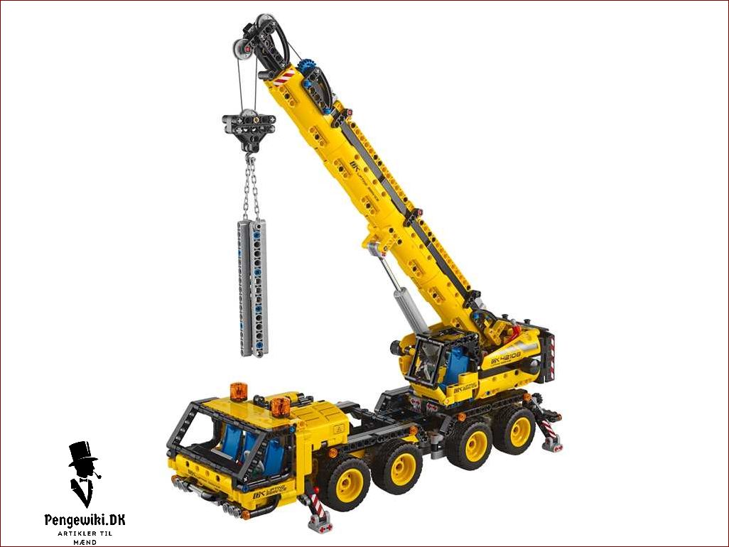 Køb den bedste kranbil fra Lego Technic - Lego Technic Kranbil