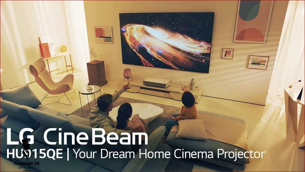 Lg cinebeam Alt-i-én projektor og hjemmebiograf - Få den bedste biografoplevelse hjemme