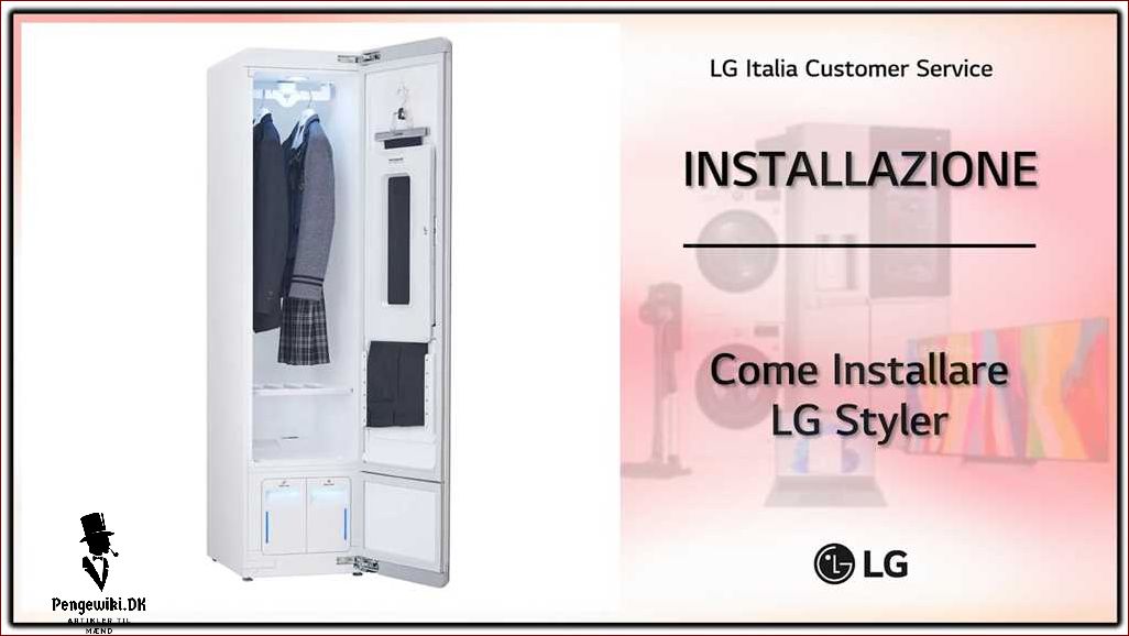 Lg styler Opnå perfekt renhed og stil med denne innovative tøjpleje-løsning
