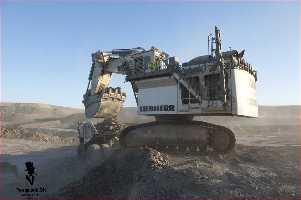 Liebherr r9800 - Den ultimative gravemaskine til tunge opgaver