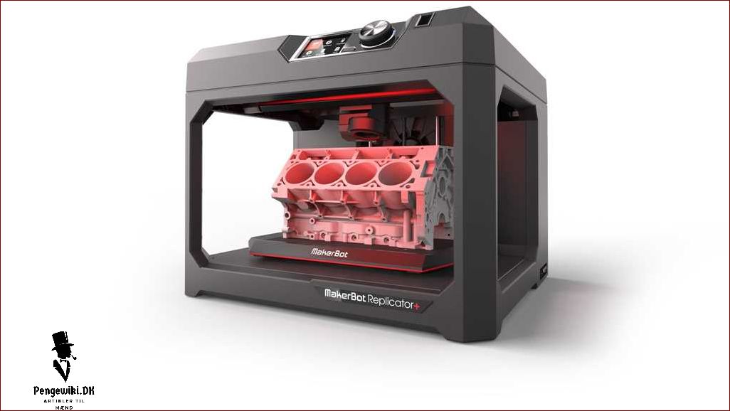 Makerbot replicator + - Den ultimative 3D-printer til dine behov