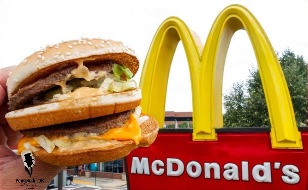 McDonald's burger - Den bedste burgeroplevelse i Danmark