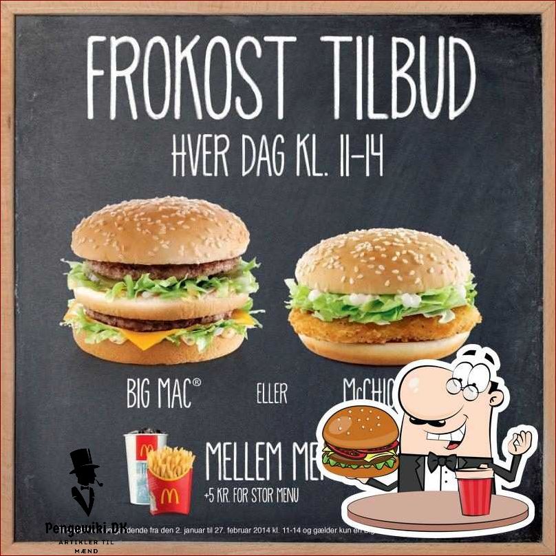 Mcdonald's burger - Den bedste burgeroplevelse i Danmark