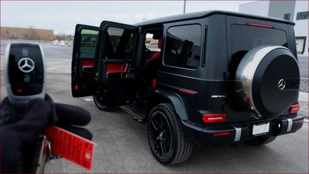 Mercedes g63 - Den ultimative luksus-SUV med kraftfuld ydeevne